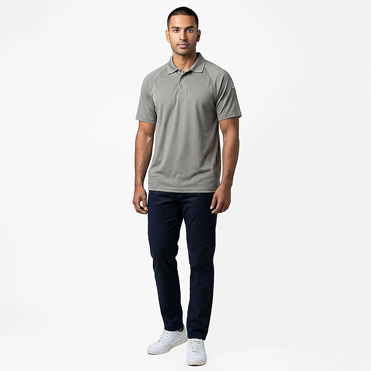 Bulwark Men's CoolTouch 2 Classic Long Sleeve Polo Shirt | Academy