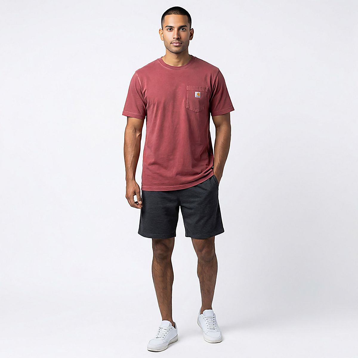 Carhartt Men's Relaxed Fit Short Sleeve Garment Dyed Pocket T