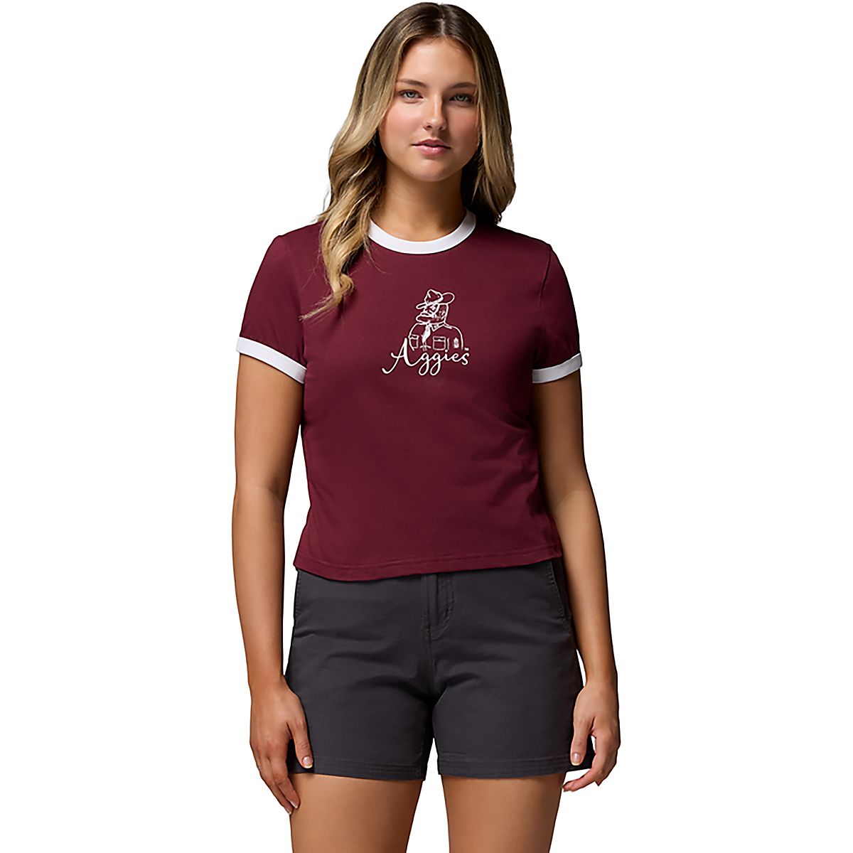 Columbia Sportswear Women's Texas A&M University CLG Rolling Bend Vault ...