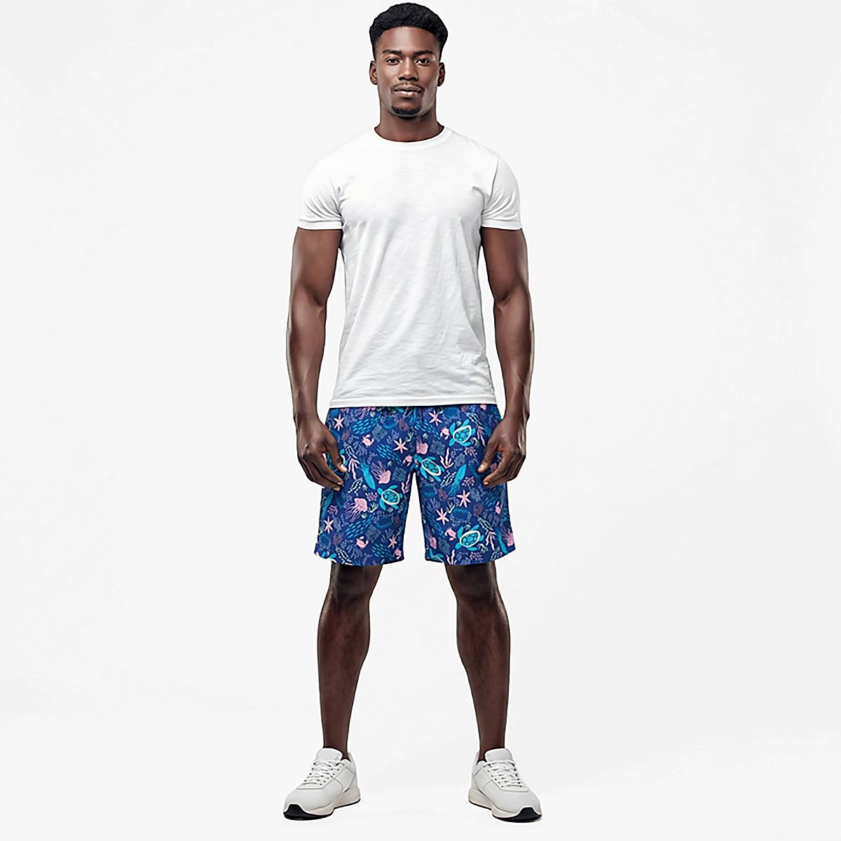 OMMO SHORTS LAYERED SWIM SK 水着　スイムウェア O'Rageous Men's Jely Printed Volley Liner Shorts 5 in. | Academy