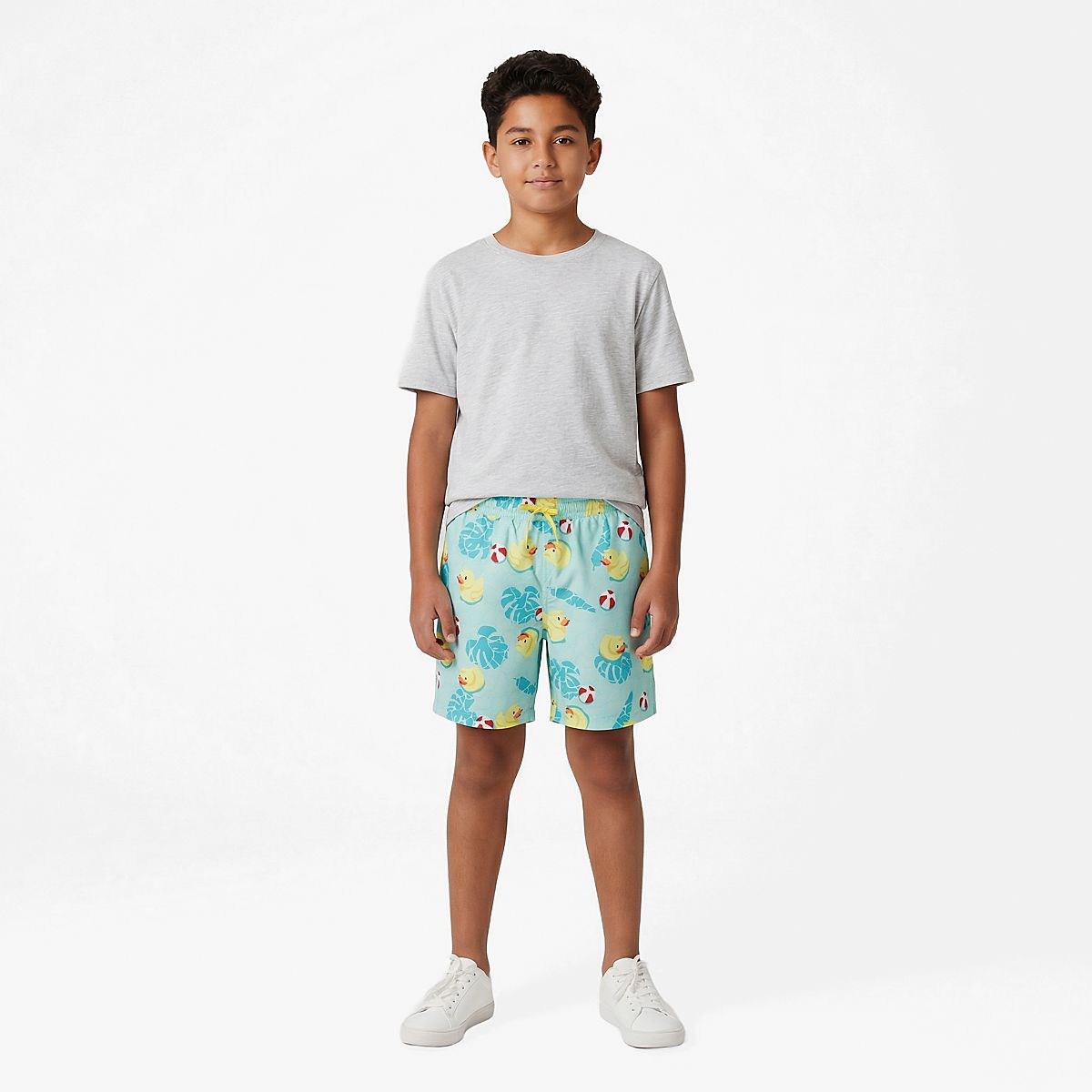 ロージーモンスターPOSY duck balloon short pants O'Rageous Boys' Duck Printed Volley Swim Shorts | Academy