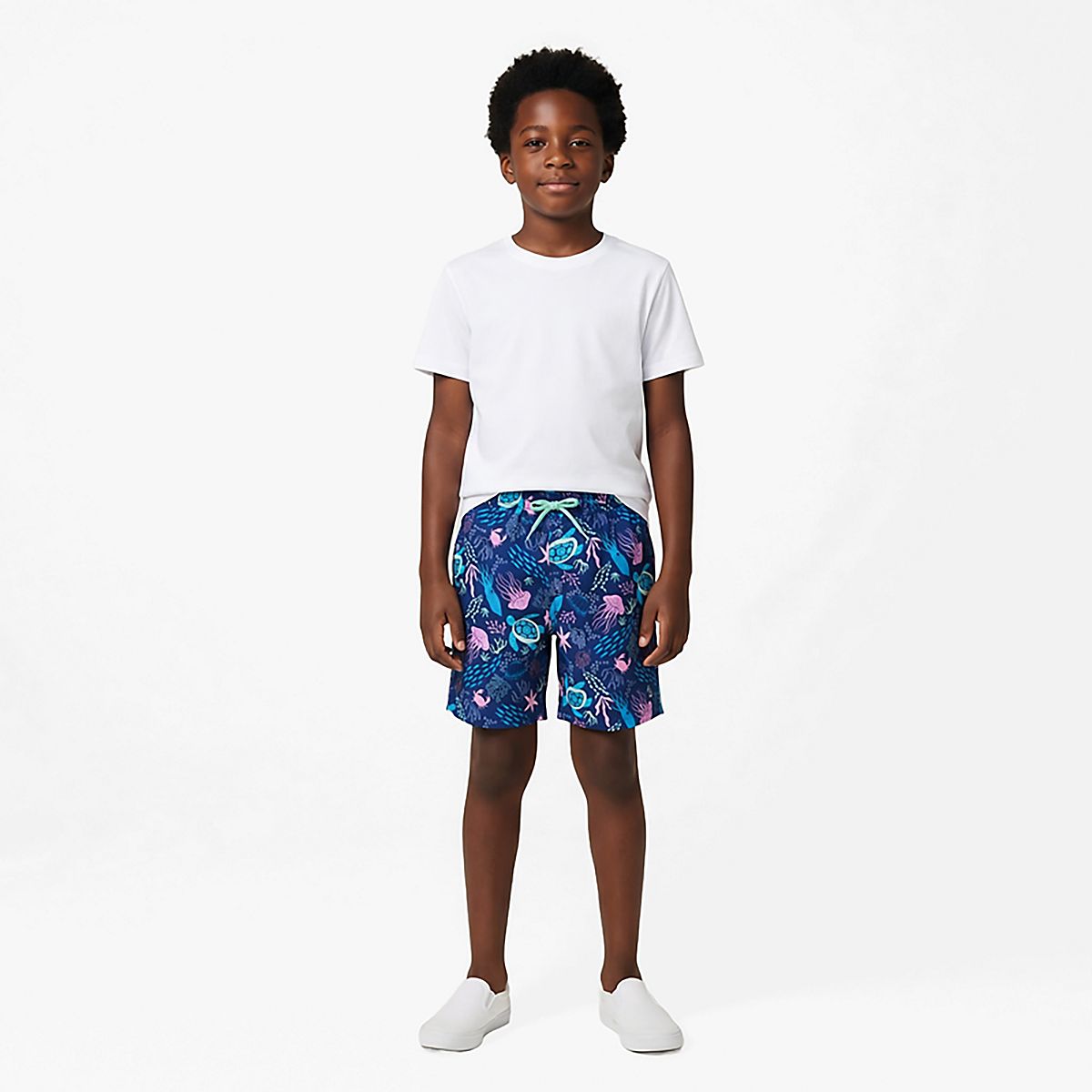 O'Rageous Boys' Jelly Printed Volley Lined Swim Shorts | Academy