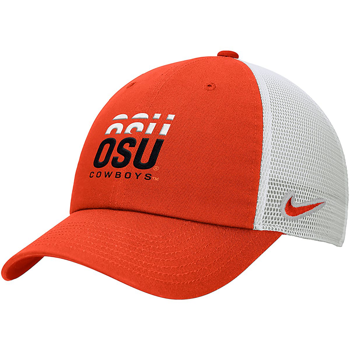Nike Adults' Oklahoma State OSU Repeat Club Unstructured Mesh Cap | Academy
