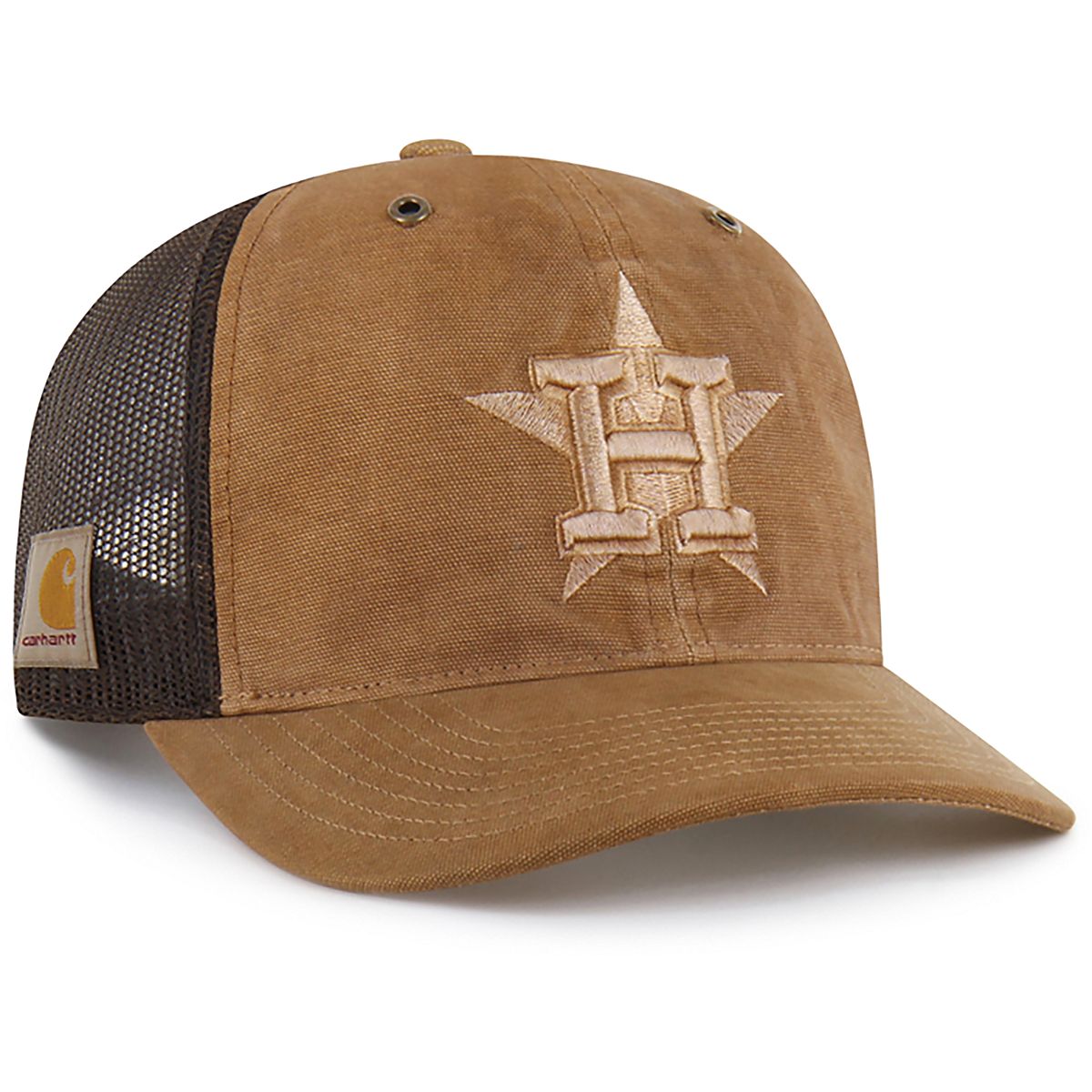 47 Houston Astros Carhartt Garment Dyed Trucker Cap | Academy