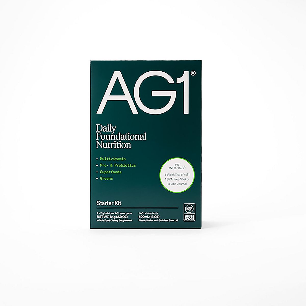 AG1 Daily Foundation Starter Kit 7-Count | Academy
