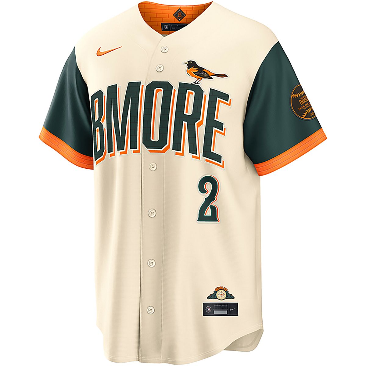 ミュージシャン BABYL BASEBALL JERSEY XL INTUIT DOME Nike Men's Baltimore Orioles Gunnar Henderson 2026 Stadium City