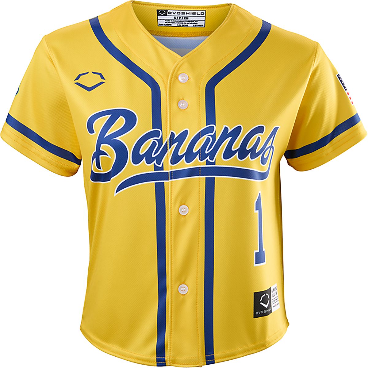 EvoShield Women's Savannah Bananas Crop Jersey | Academy