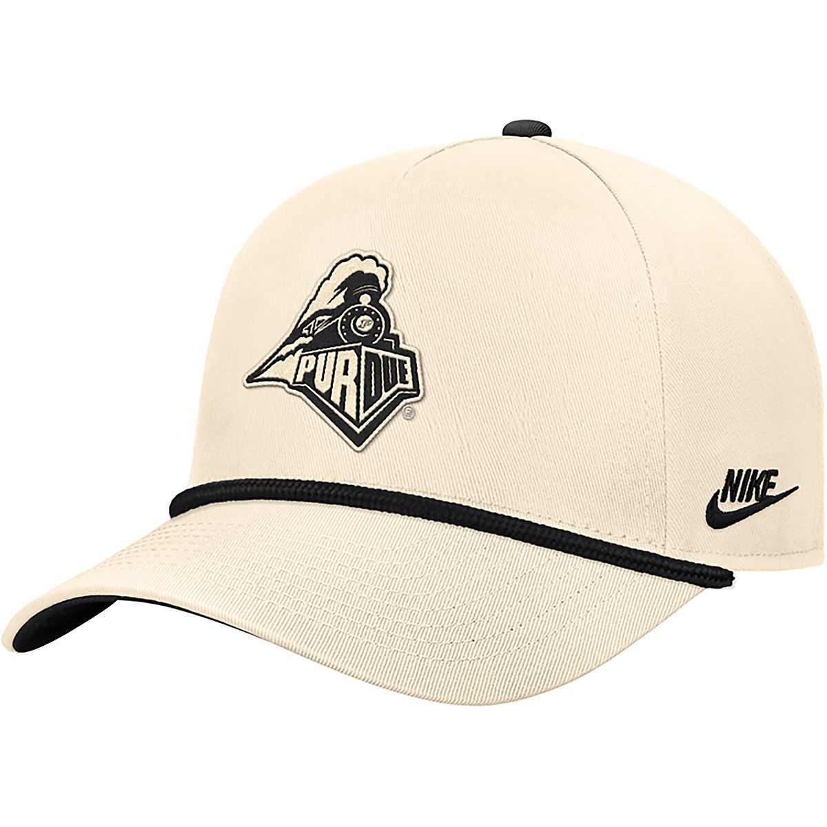 Nike Adults' Baylor University Vault Logo 5 Panel Rope Cap | Academy