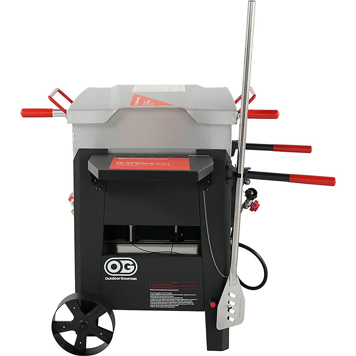 Outdoor Gourmet 90 qt Crawfish Boiling Cart with Stir Paddle | Academy