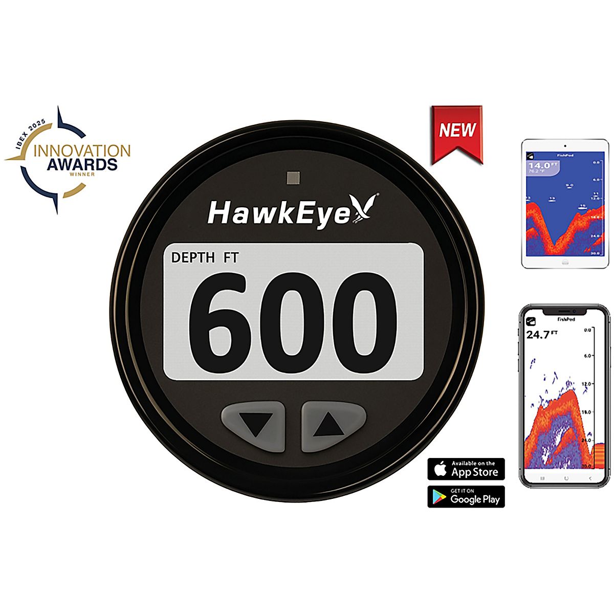 HawkEye DepthTrax Edge Depth Finder | Academy