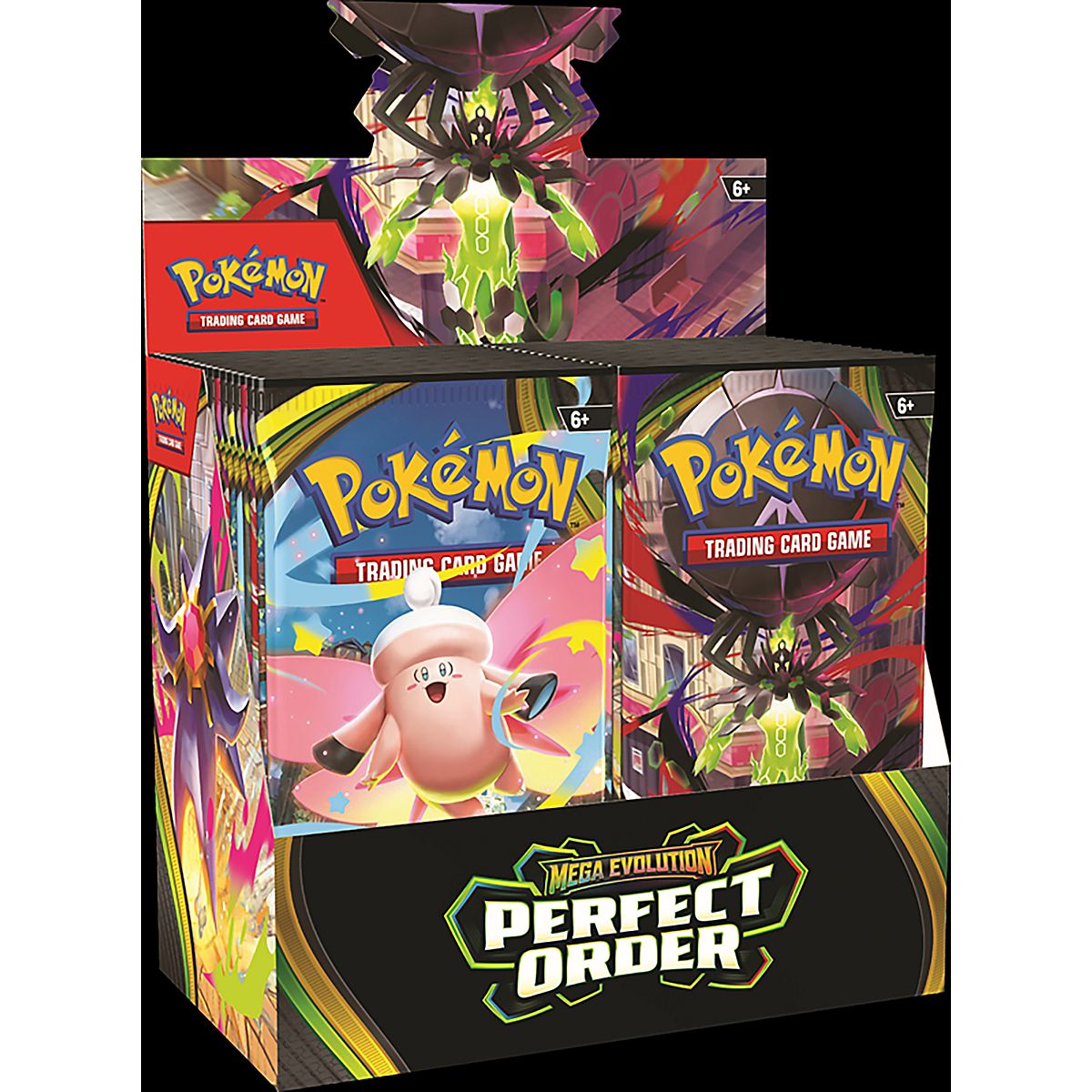 pokémon trading card game: mega evolution booster display Pokémon Mega Evolution Perfect Order Booster Box main image 1