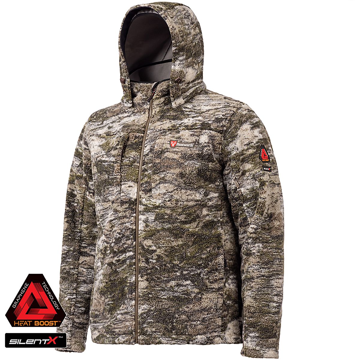 Huntworth Men's Saginaw Heat Boost Heavyweight Hunting Jacket