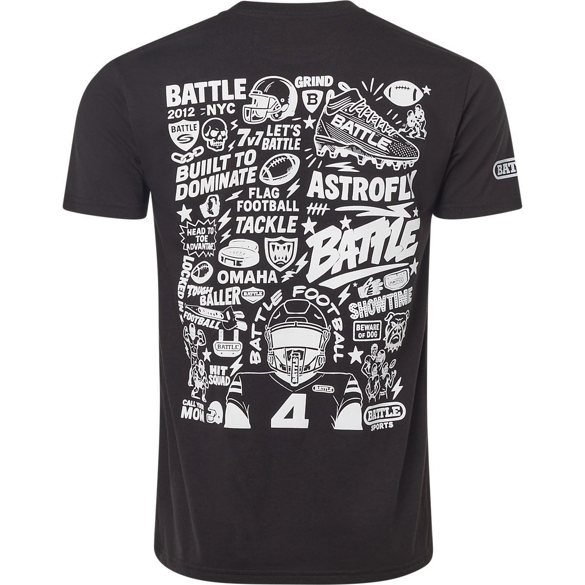 Battle Men's Collage T‑Shirt | Academy