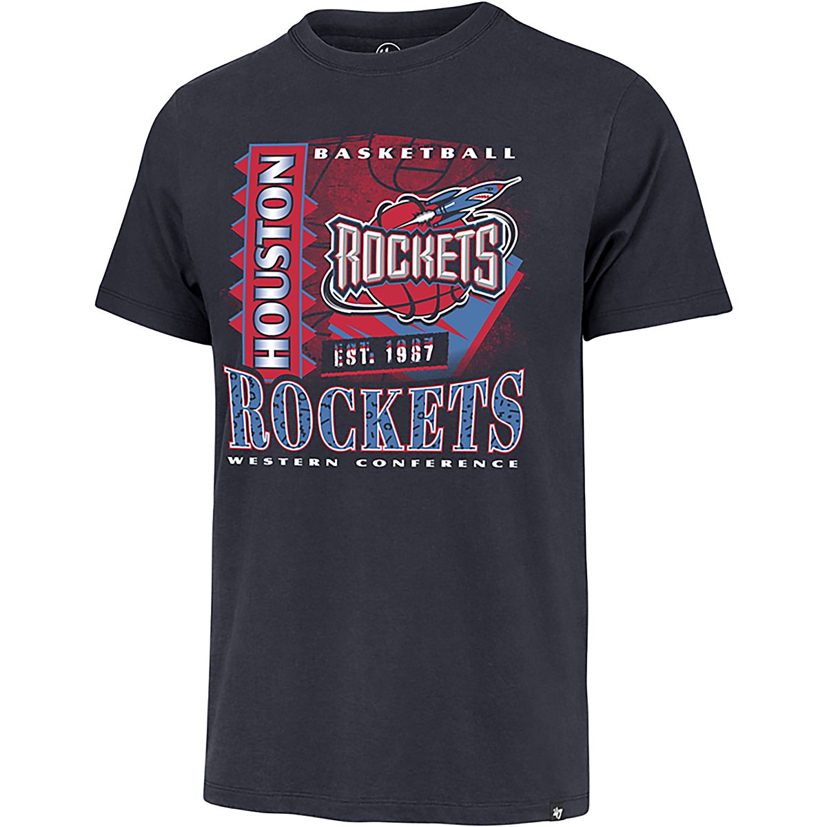 '47 Men's Houston Rockets Regional Court Franklin T-Shirt | Academy