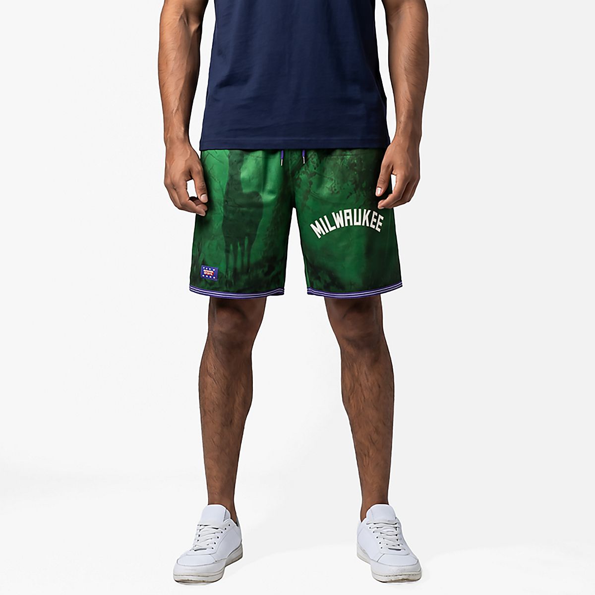 Unisex NBA KidSuper Studios by Fanatics Milwaukee Bucks Hometown Shorts