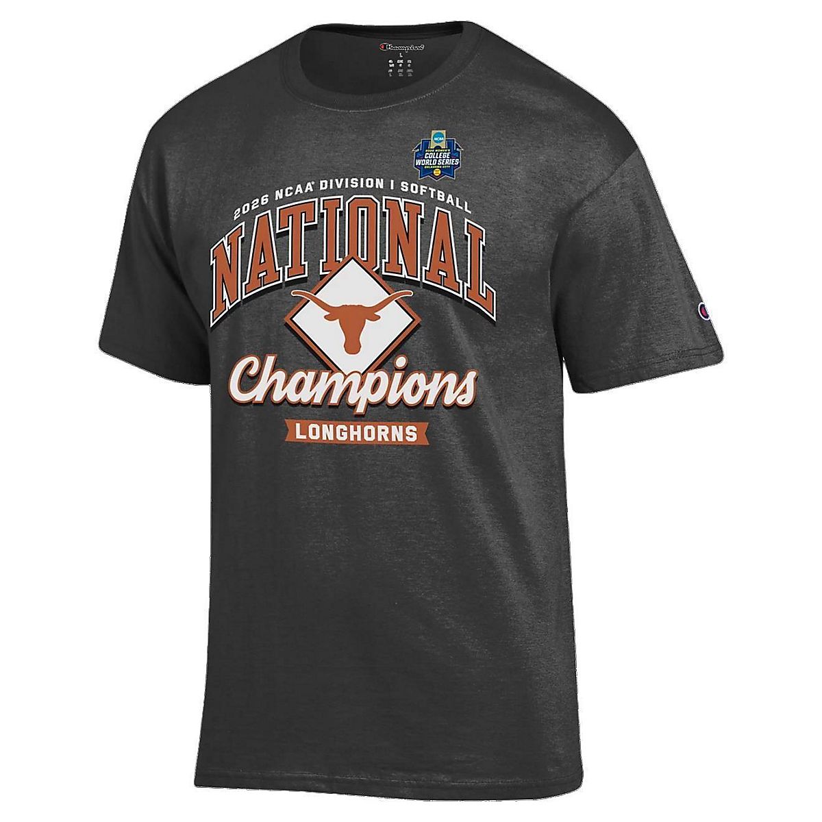 Champion Men's Texas 2026 Women's College World Series National
