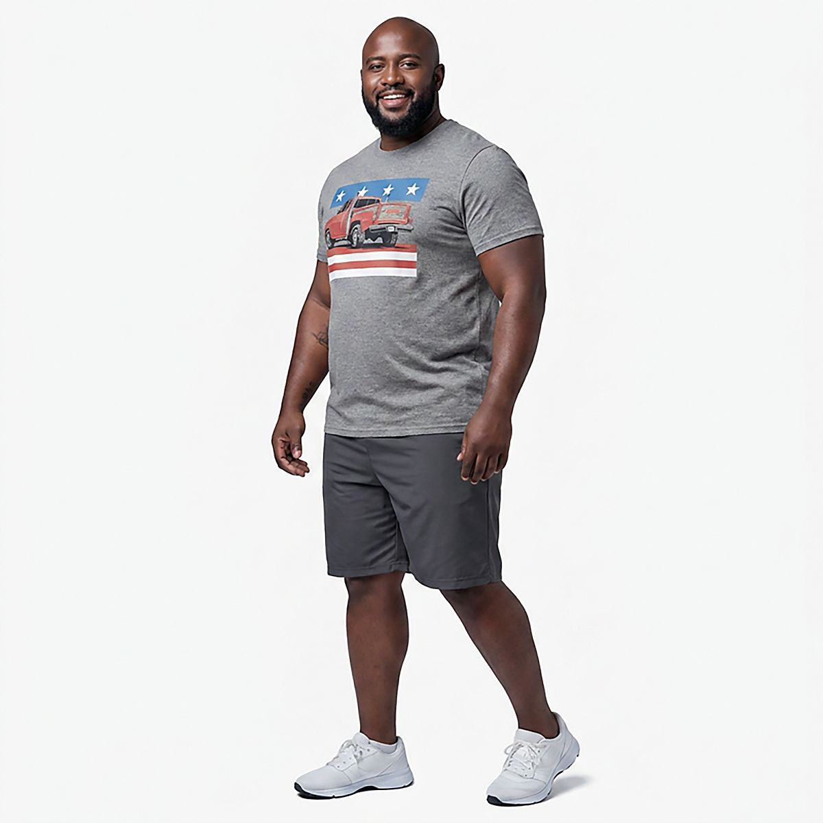 Academy Sports + Outdoors Men's Americana USA Work Truck T-shirt