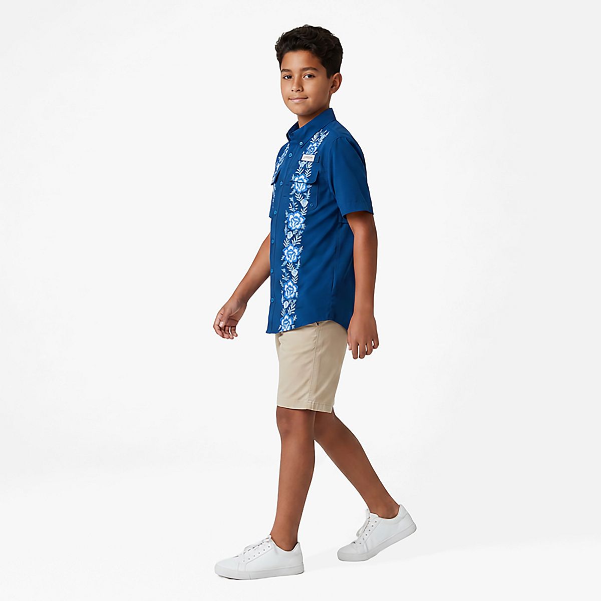 Magellan Outdoors Boys' Laguna Madre Hispanic Heritage Flores Azul