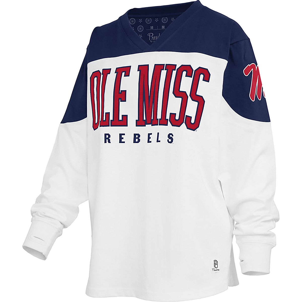 Pressbox Women's Ole Miss Southlawn Daphne Long Sleeve T-shirt