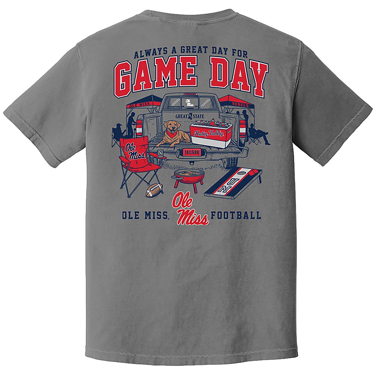 Great State Men's University of Mississippi Game Day Tailgate