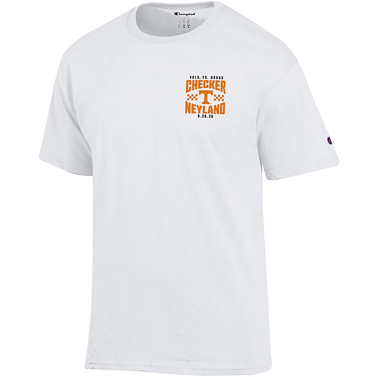 Champion Men's University of Tennessee Checker Neyland DS Jersey T