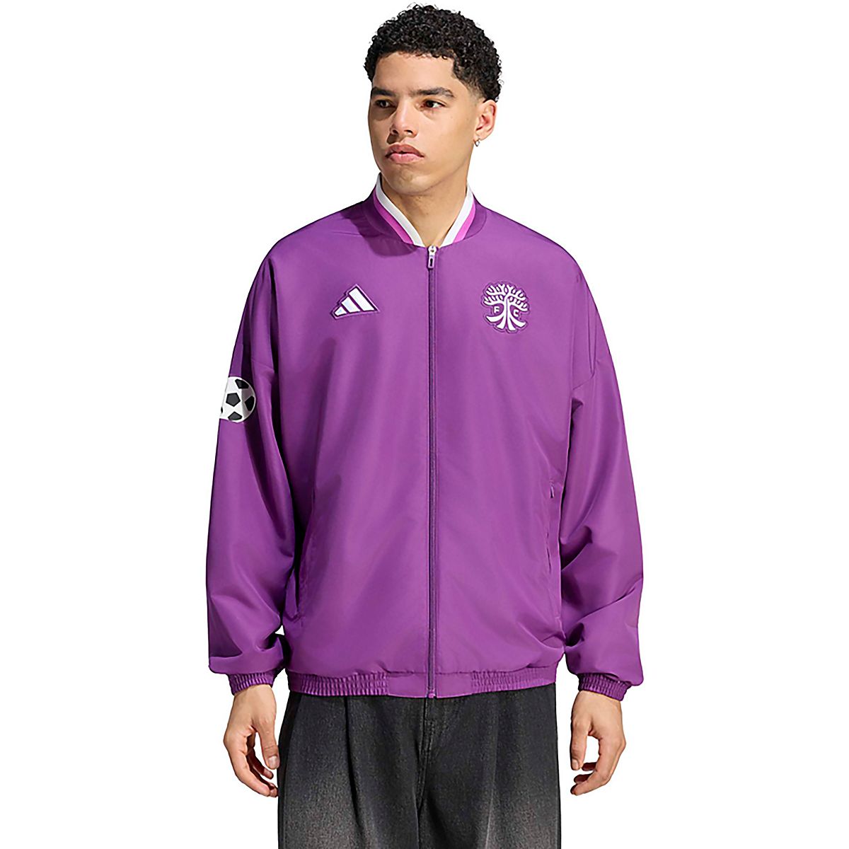 adidas Men's Austin FC 2026 Archive Anthem Jacket | Academy