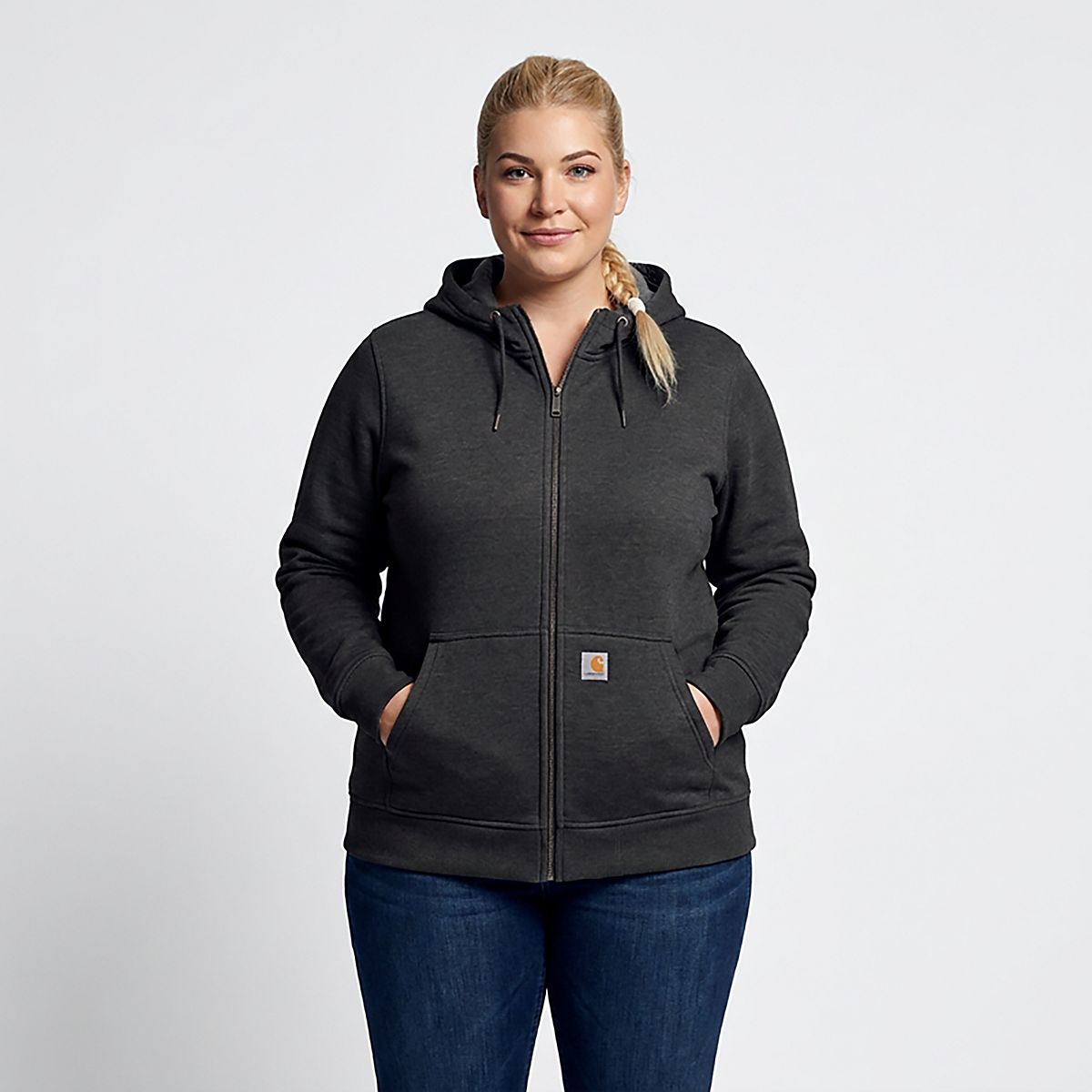 Carhartt Women's Clarksburg Full-Zip Plus Size Hoodie | Academy