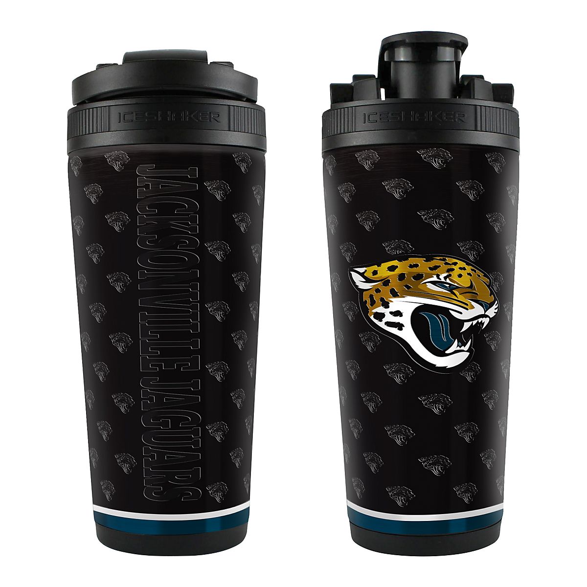 WinCraft Jacksonville Jaguars 26 oz 4D Midnight Ice Shaker | Academy