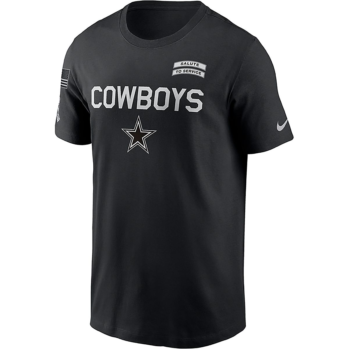 Nike Men's Cowboys Dri-FIT Salute to Service Short Sleeve T-shirt | Academy
