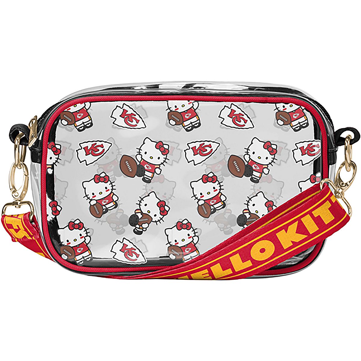 FOCO Kansas City Chiefs Hello Kitty Clear Camera Bag | Academy