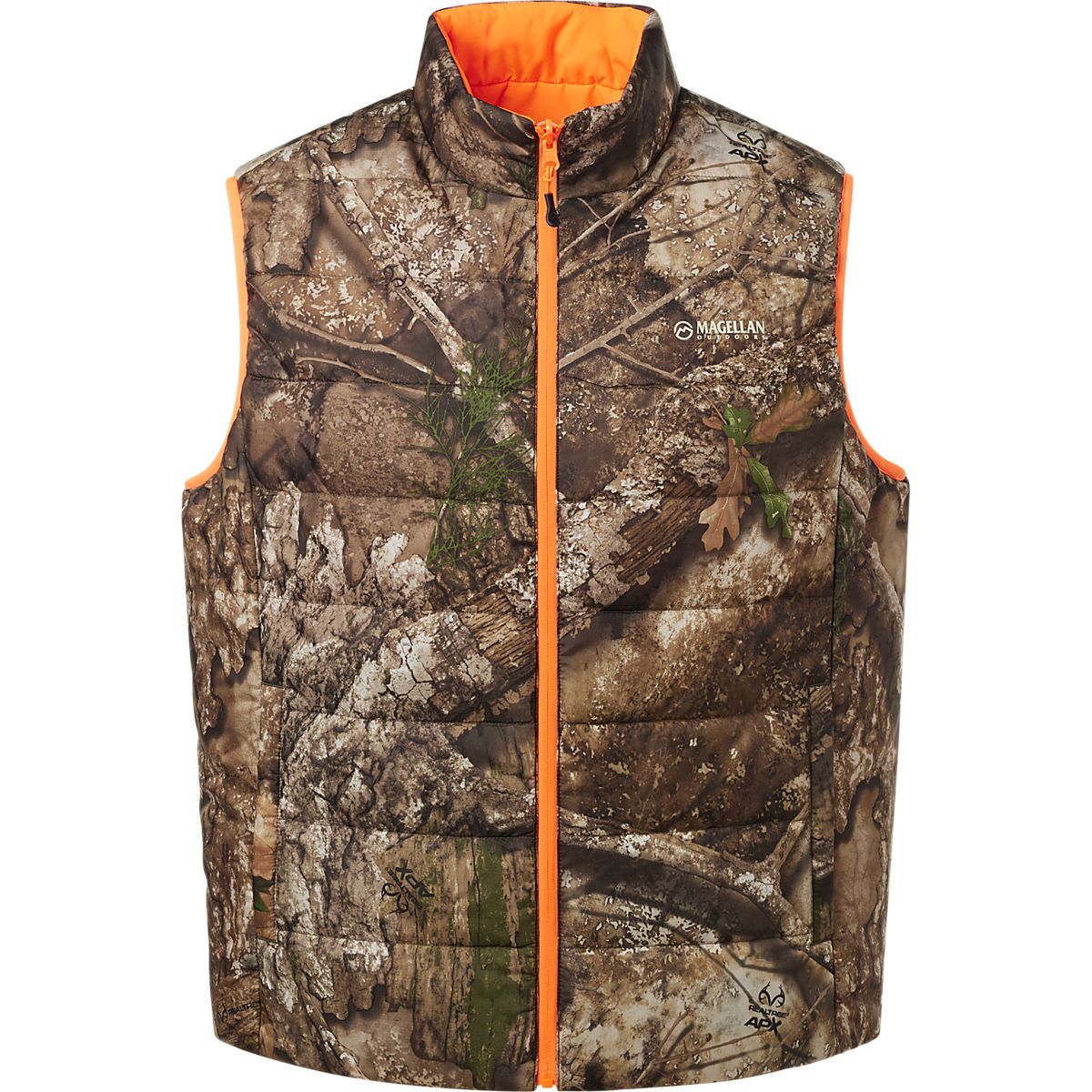 ジャケット・アウター Tightbooth BULLET CAMO REVERSIBLE VEST Magellan Outdoors Men's Camo Hunting Reversible Puffer Vest | Academy