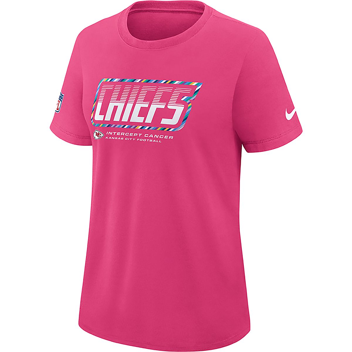 Nike Women's Kansas City Chiefs Crucial Catch Graphic T-shirt