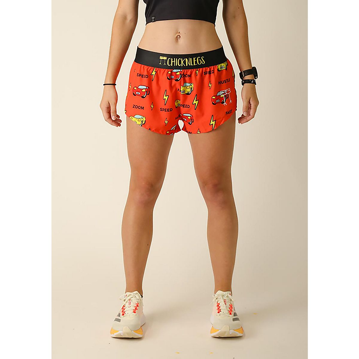 ChicknLegs Women's Cars Split Shorts 1.5 in | Academy