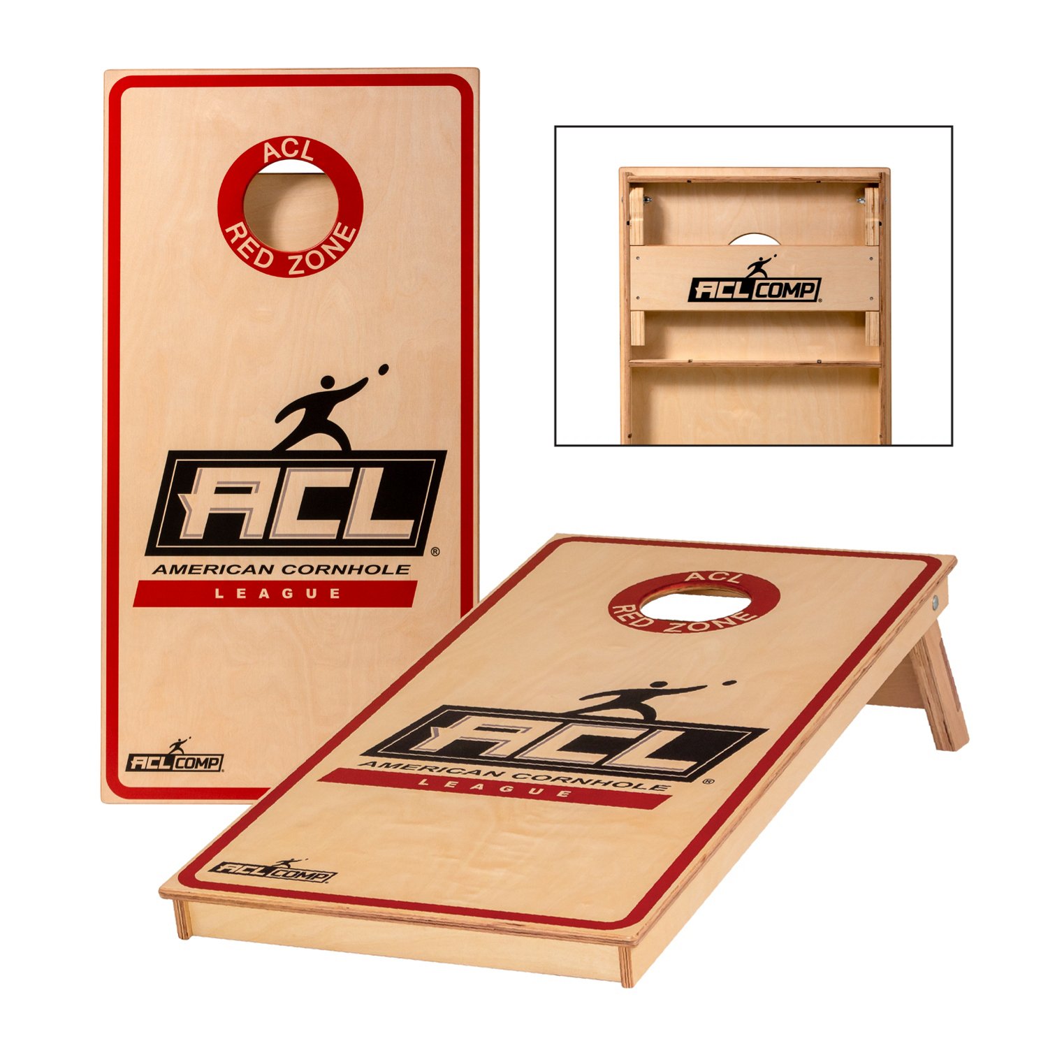 American Cornhole League ACL COMP 2x4 Cornhole Boards Academy