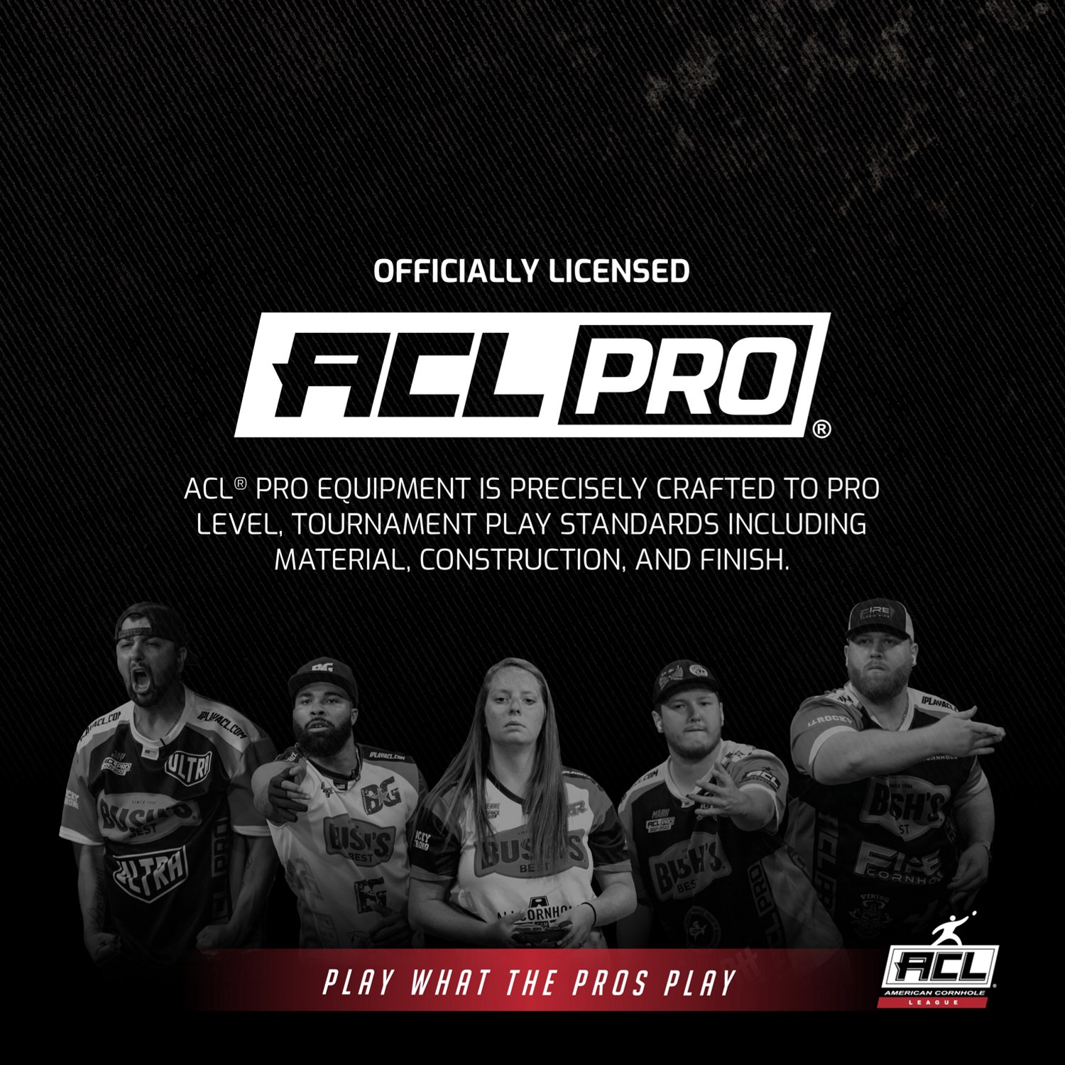 American Cornhole League ACL PRO 2x4 Cornhole Board Academy