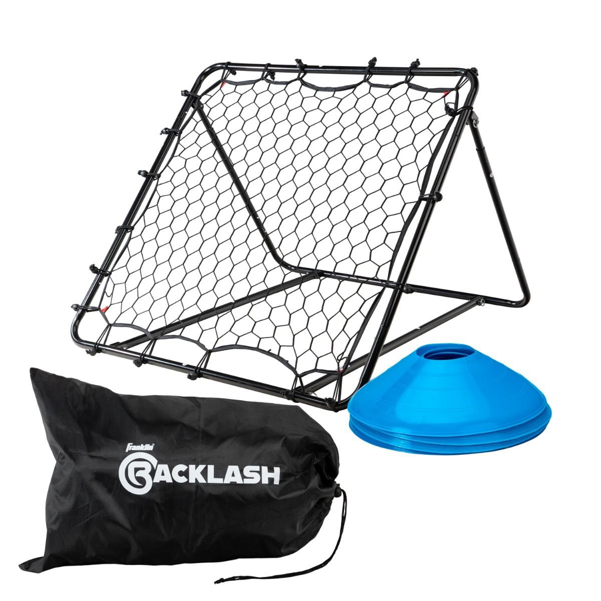 Franklin Sports Backlash Outdoor + Backyard Target Net Game Academy
