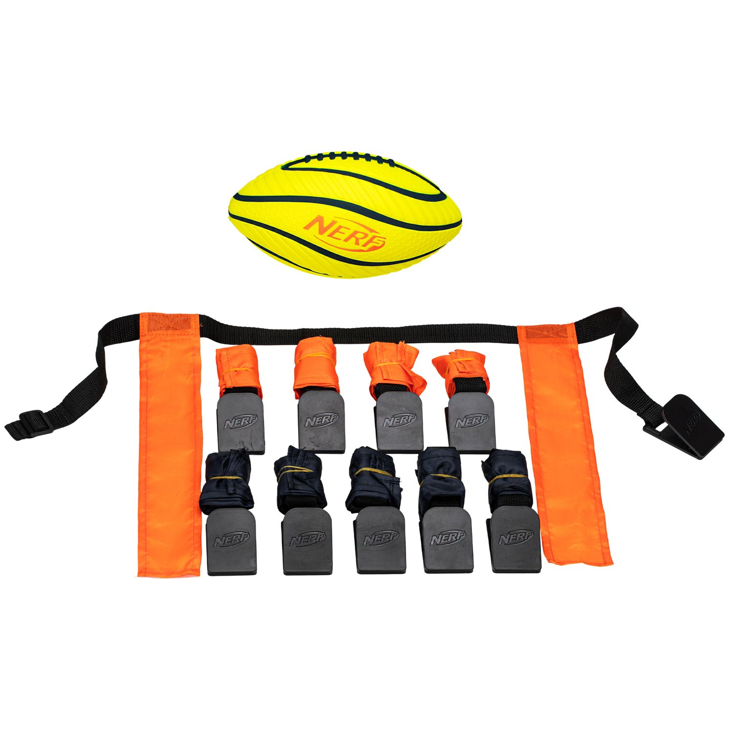 NERF 10 Player Flag Football Set Academy
