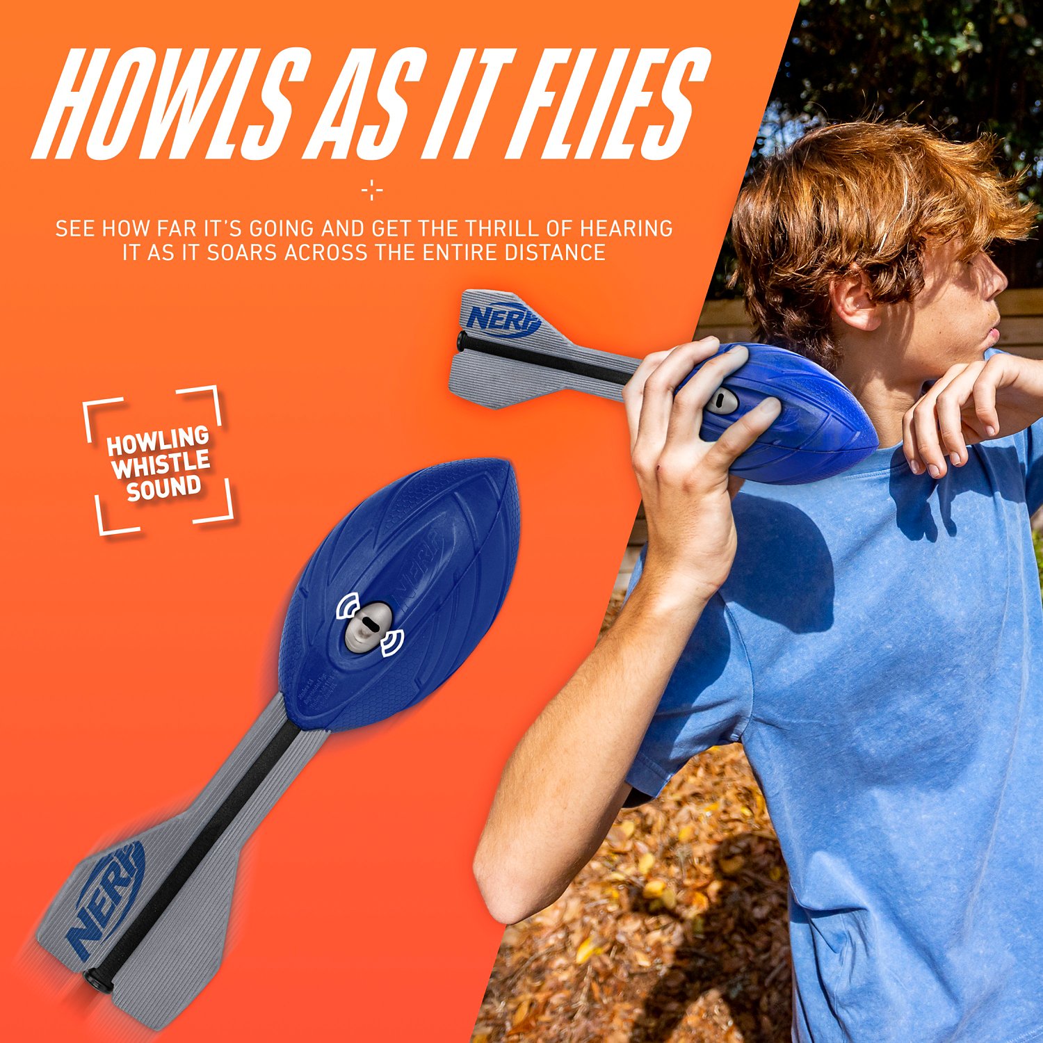 NERF Vortex Aero Howler Foam Football | Academy