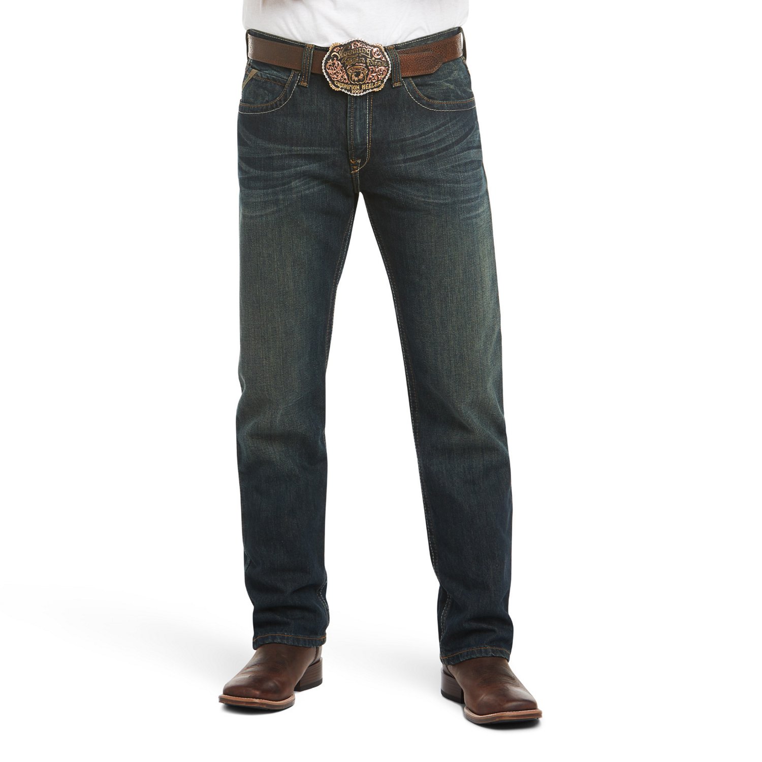 Ariat Mens M2 Relaxed Legacy Boot Cut Jeans Academy 8705