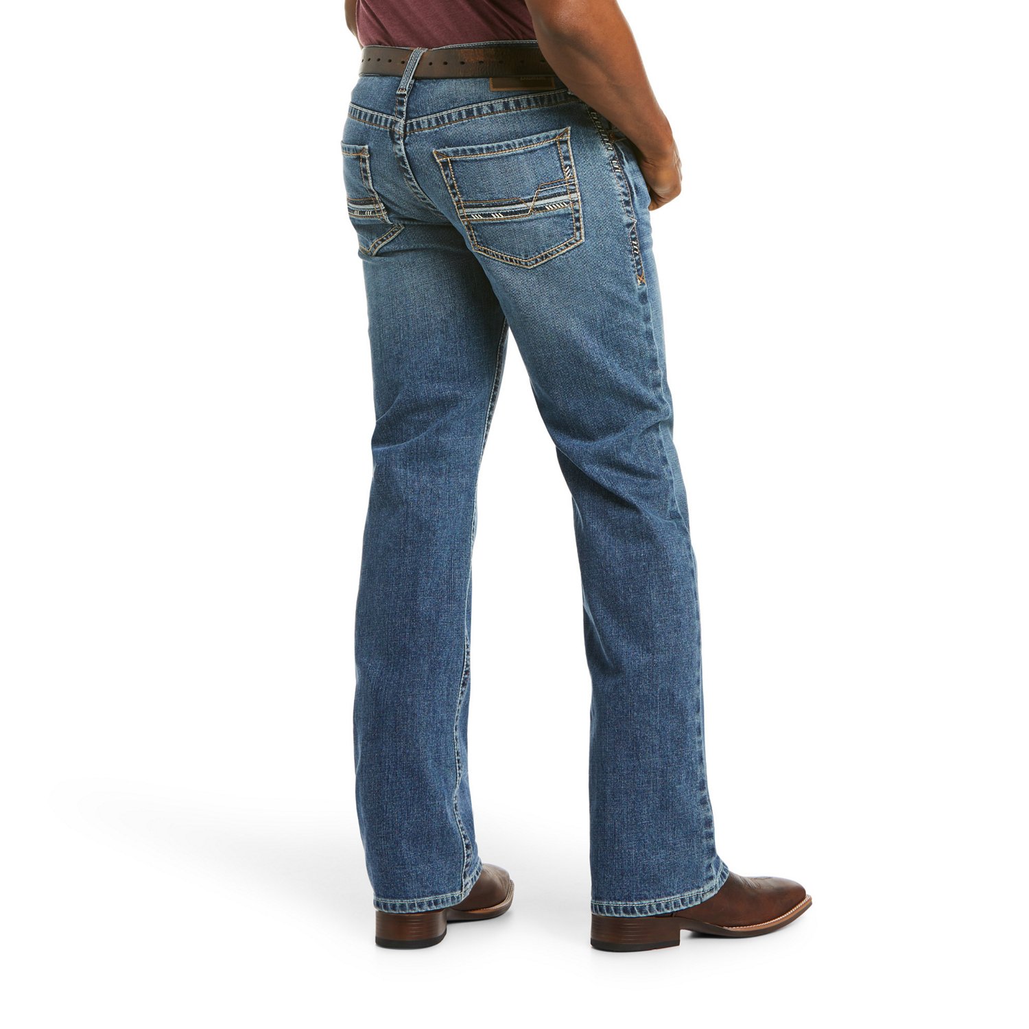 Ariat Men's M5 Slim Stretch Stillwell Stackable Straight Leg Jeans ...
