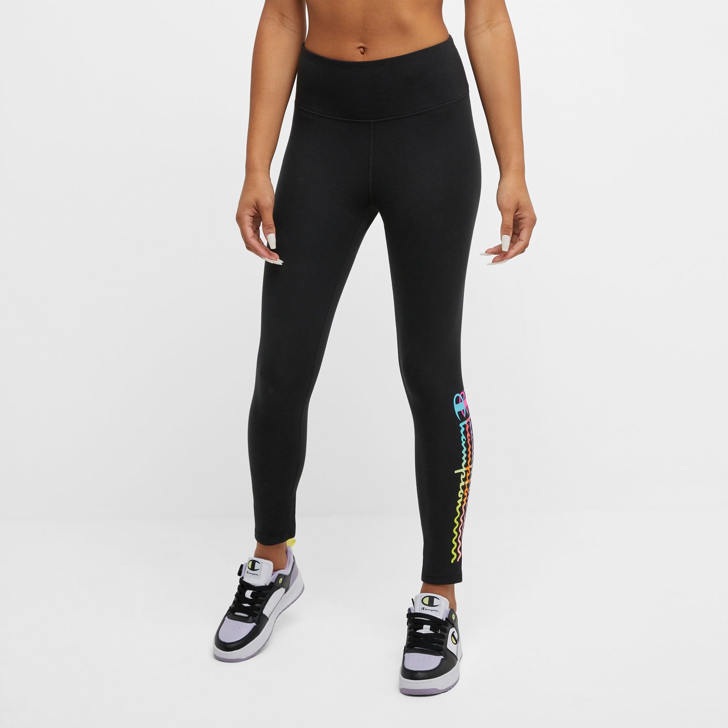 Champion Women's Authentic Graphic 7/8 Tights Academy