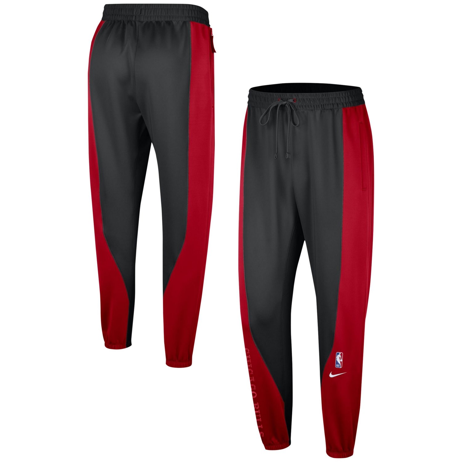 Nike /Black Chicago Bulls 2023/24 Authentic Showtime Pants | Academy