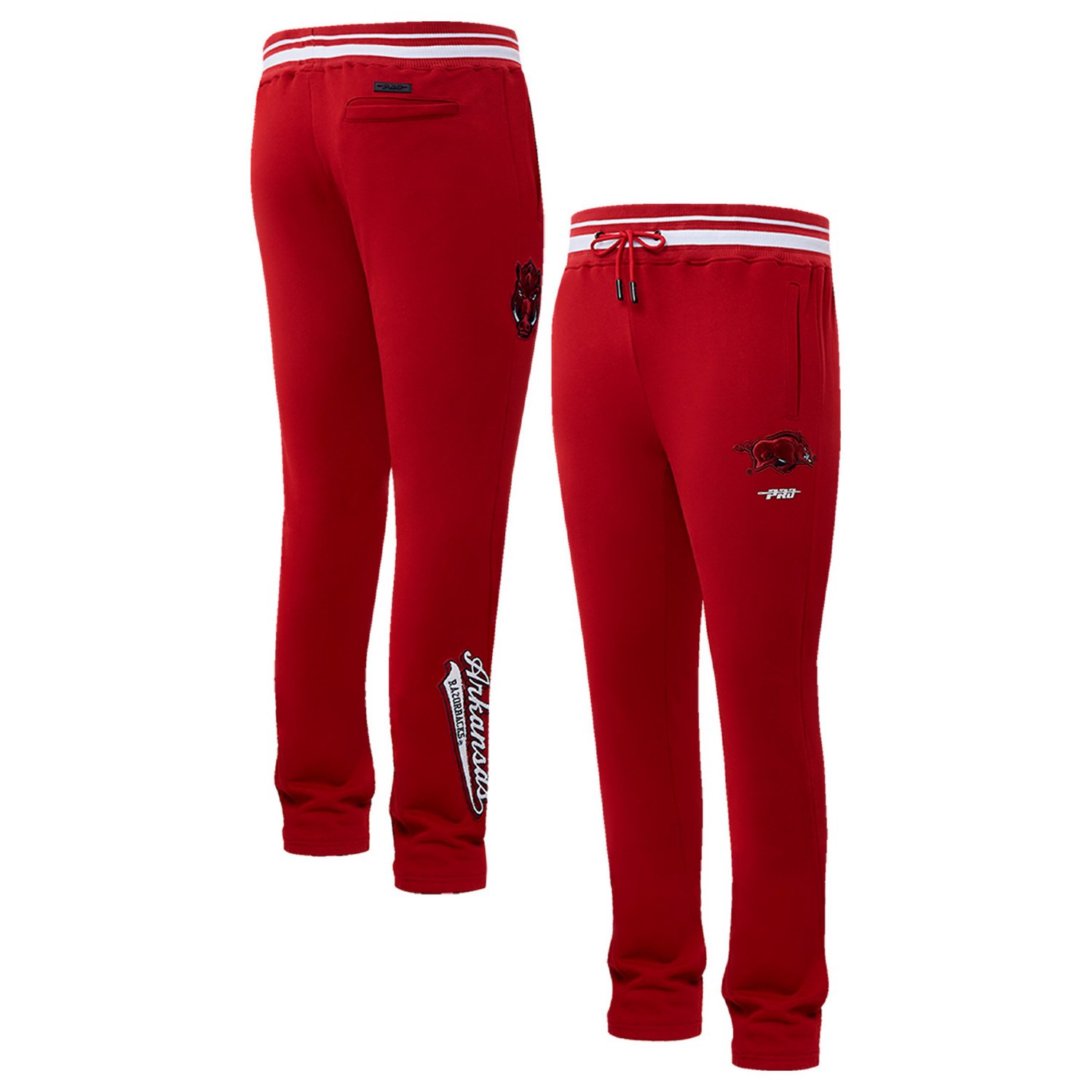 Pro Standard Arkansas Razorbacks Script Tail Fleece Sweatpants | Academy