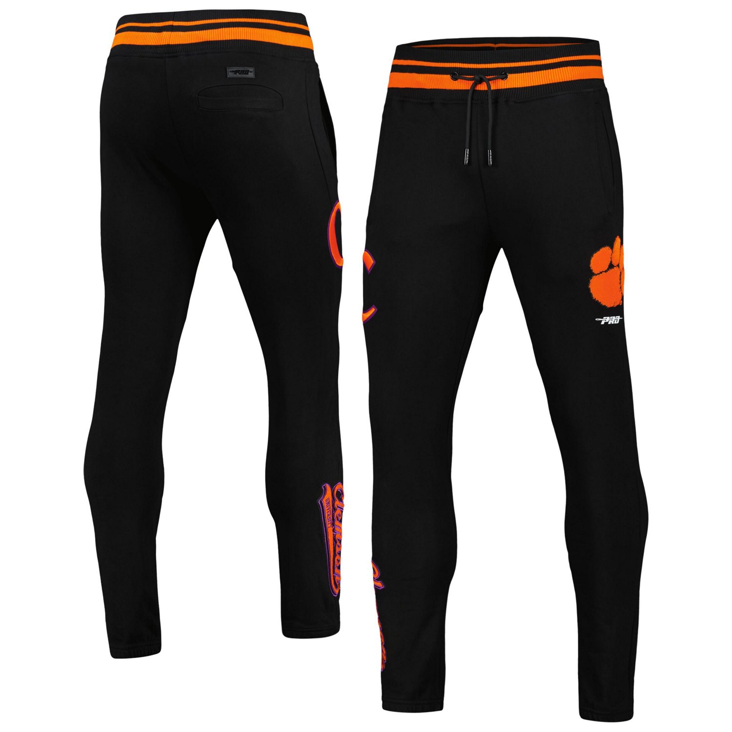 Pro Standard Clemson Tigers Script Tail Fleece Sweatpants | Academy