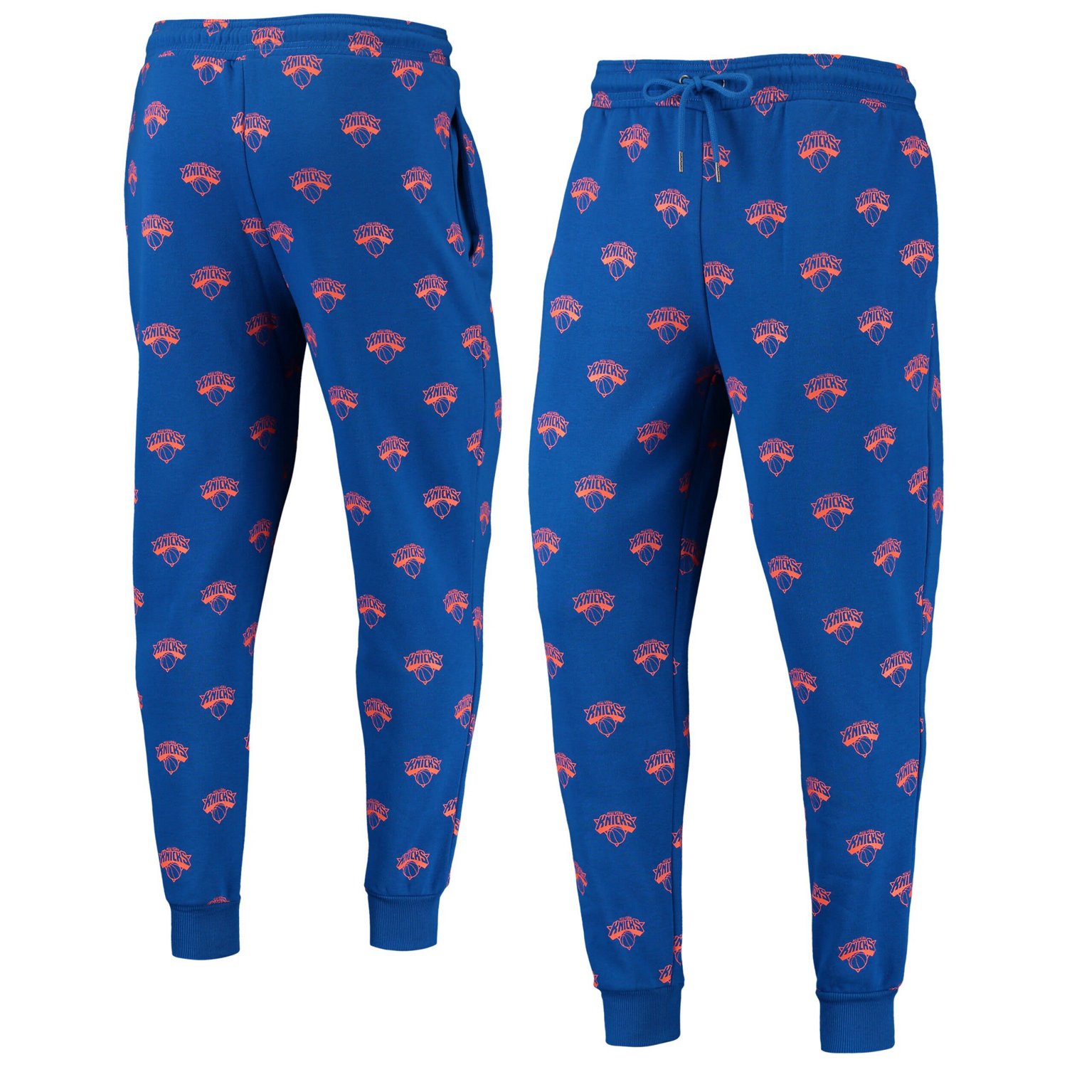 The Wild Collective New York Knicks Allover Logo Jogger Pants | Academy