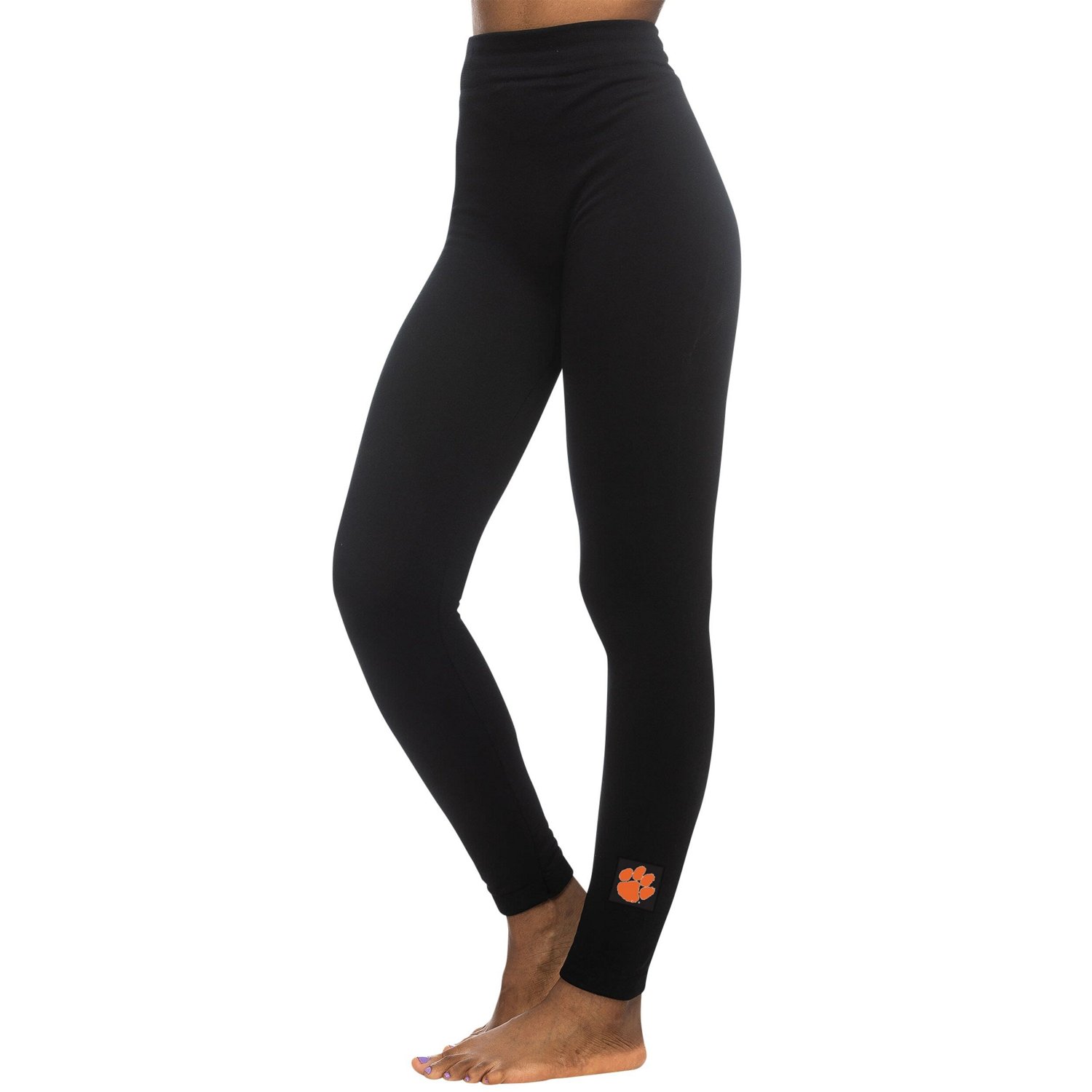 ZooZatz Clemson Tigers Fleece Leggings Free Shipping at Academy