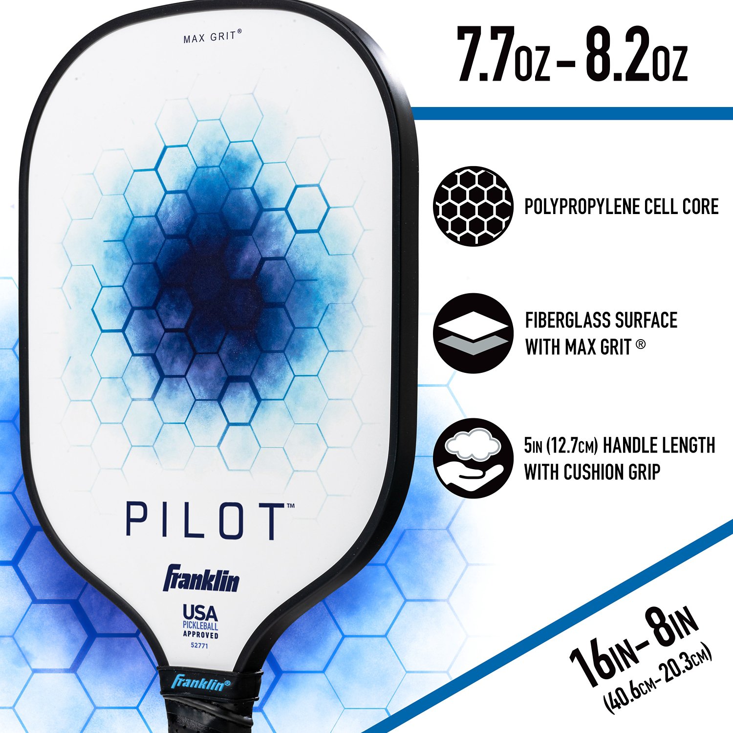 Franklin Sports Pilot Pickleball Paddle Set | Academy