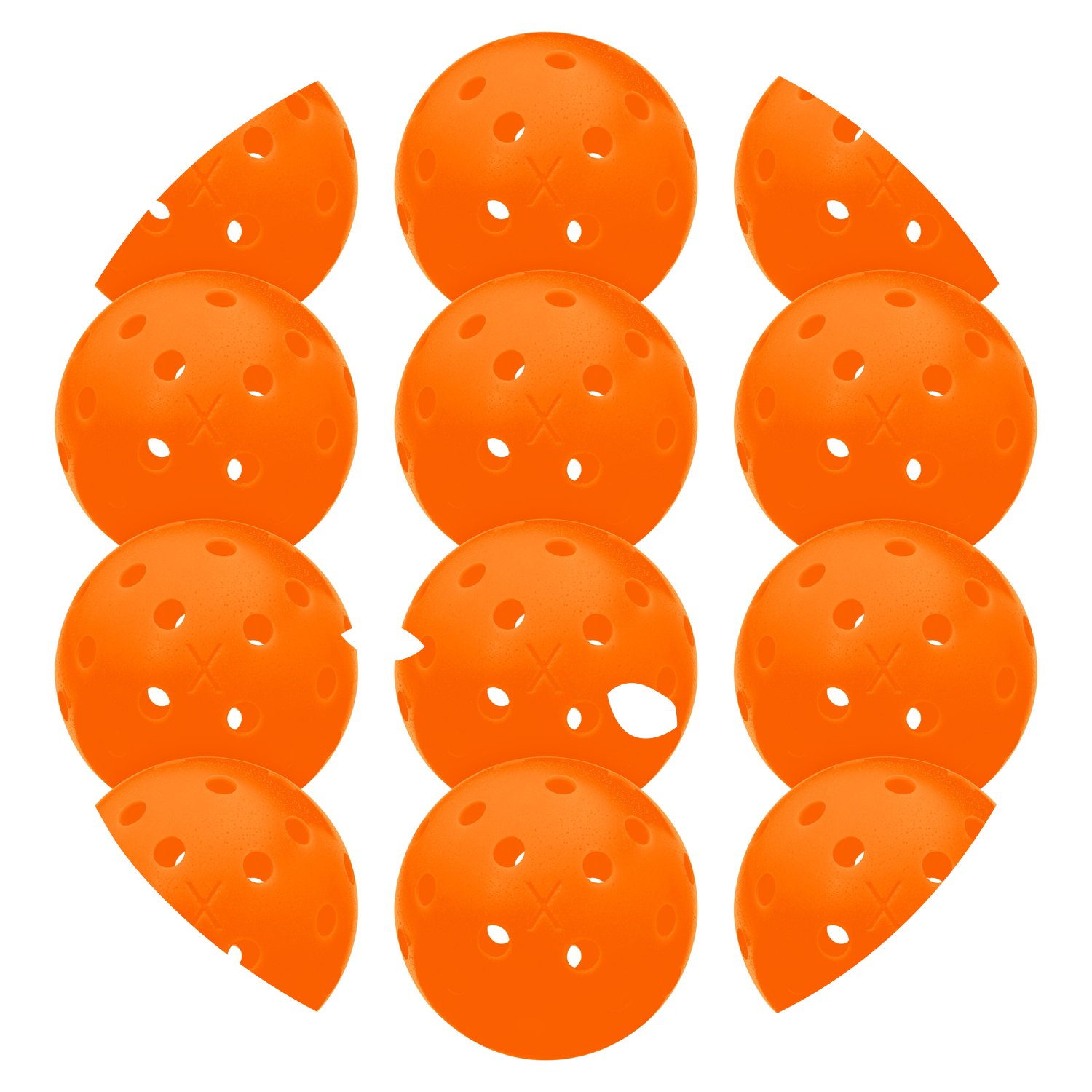 New Franklin X-40 Performance Outdoor Pickleballs USAPA - 12 Pk