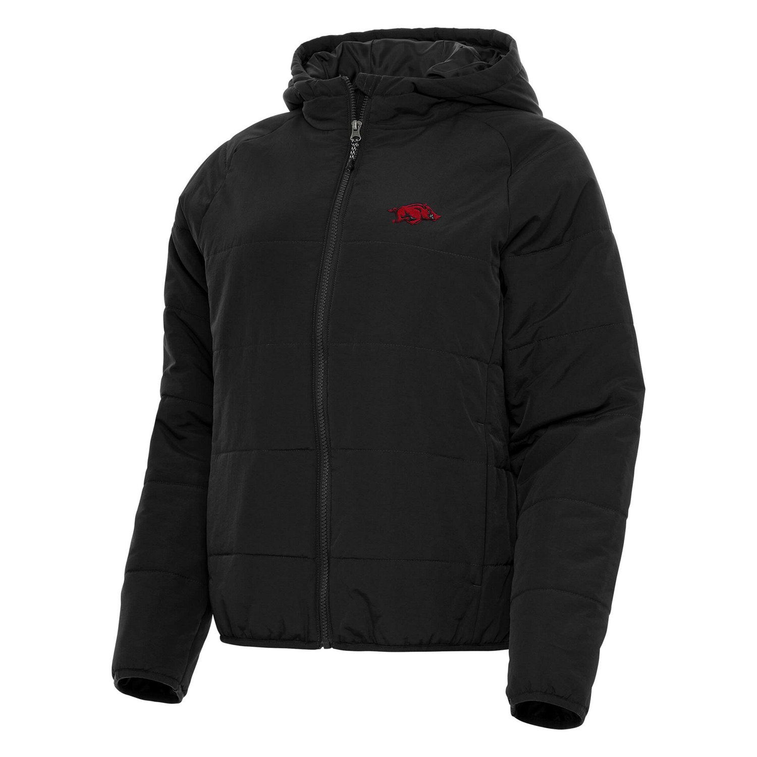 Antigua Arkansas Razorbacks Universe Full-Zip Puffer Jacket | Academy