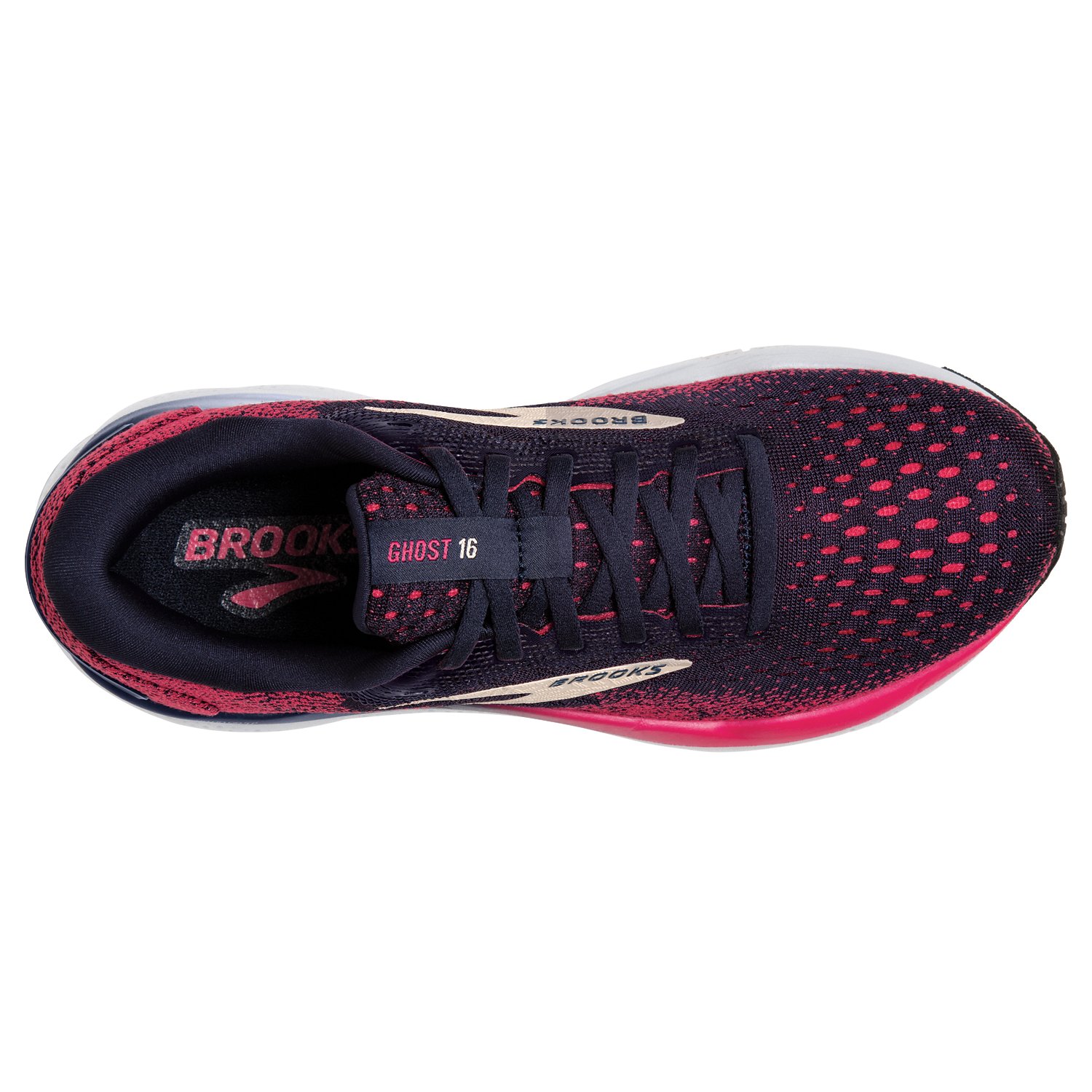 Brooks Womens Ghost 16 Running Shoes Free Shipping At Academy